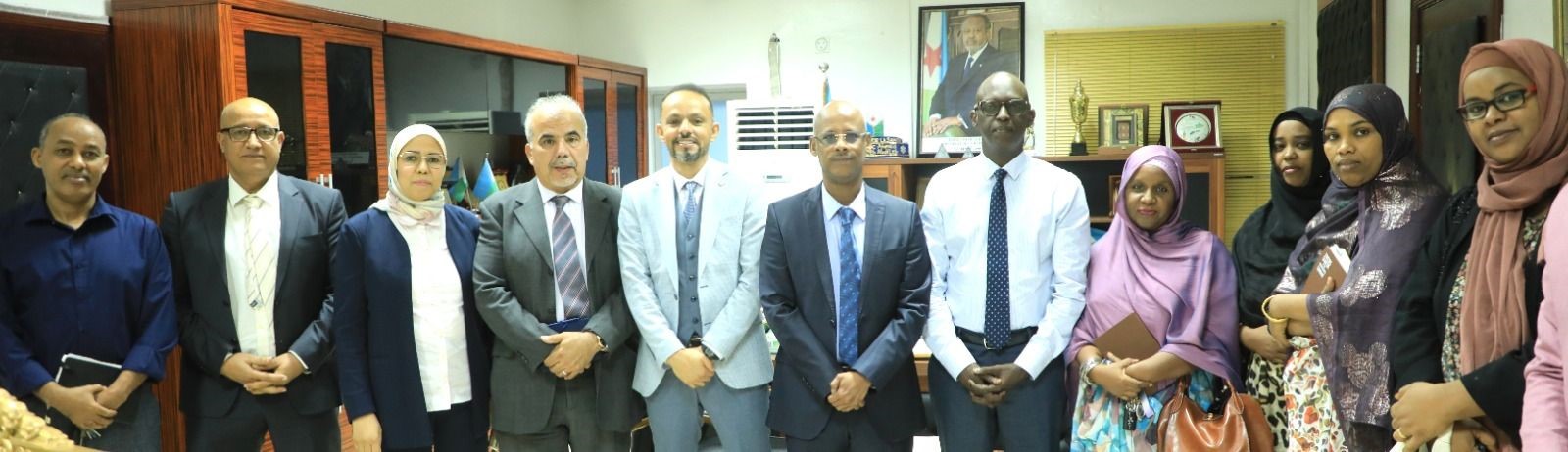 Une délégation de hauts responsables du CHU Ibn Sina en mission à Djibouti